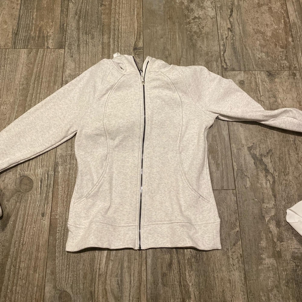 Lululemon gray zip up jacket